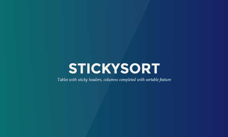 StickySort